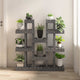 VIDAXL PLANT STANDEL GRAU 104,5 x 25 x 109,5 cm Festkiefer