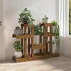VIDAXL -Pflanzenstandard 104,5x25x77,5 cm Festkiefer Honigbraun