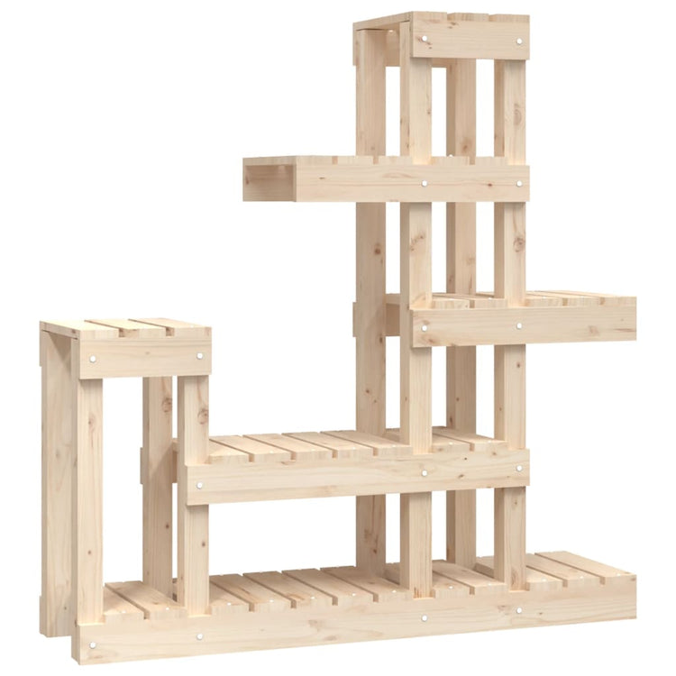 Vidaxx Pflanzenständer 92x25x97 cm massives Kiefernholz
