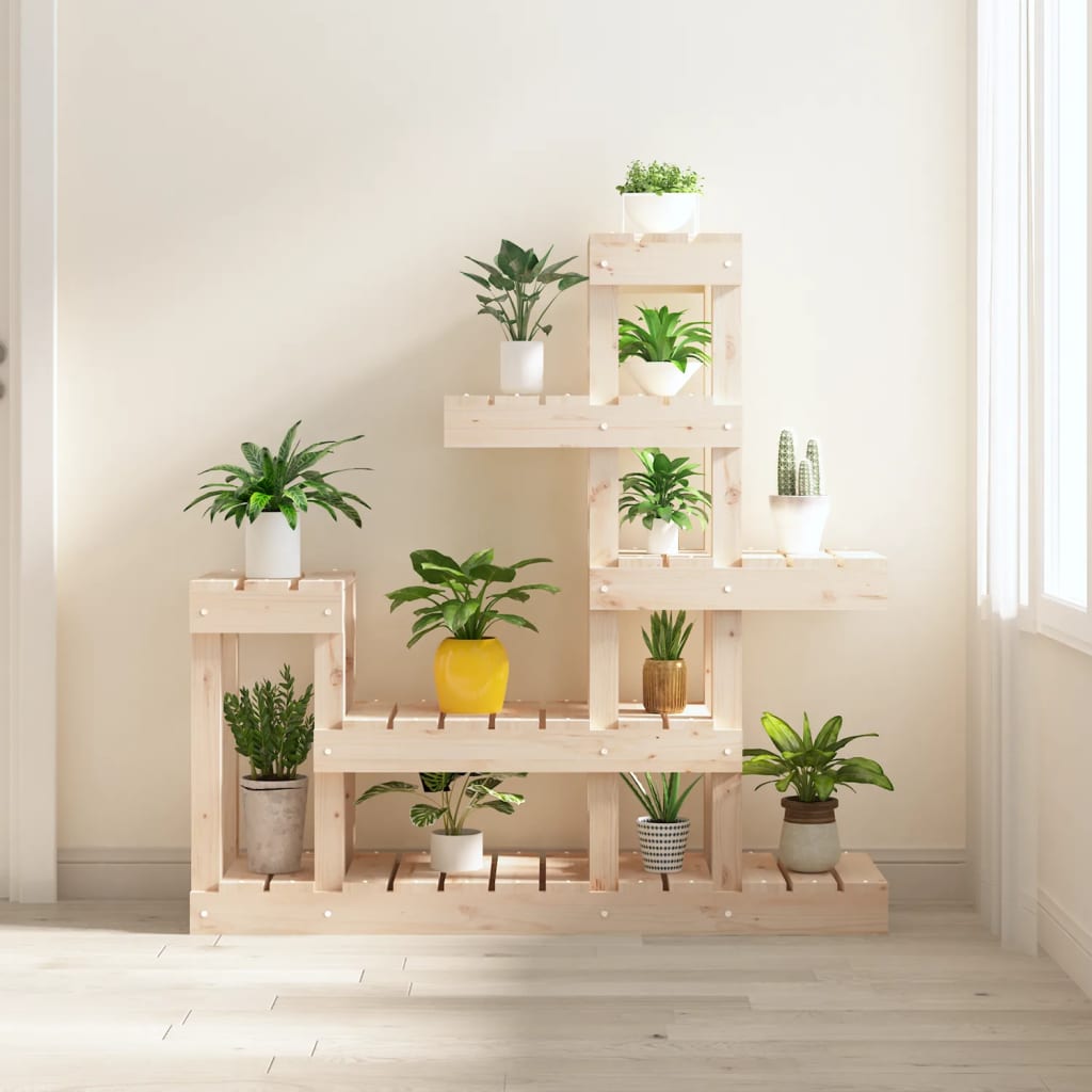 Vidaxx Pflanzenständer 92x25x97 cm massives Kiefernholz