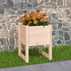 VIDAXL -Planungsbox 40x40x52.5 cm Festkiefer