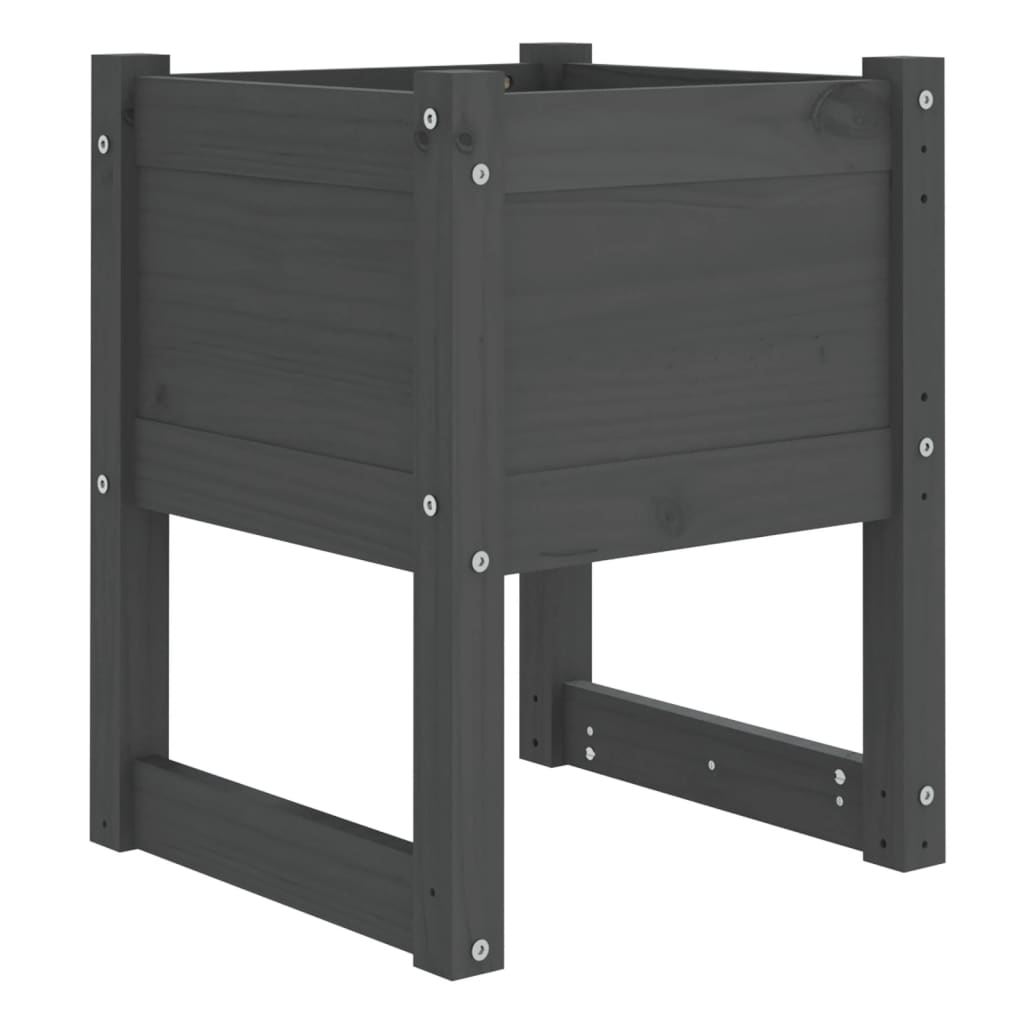 VIDAXL -Planungsbox 40x40x52,5 cm Festkiefergrau