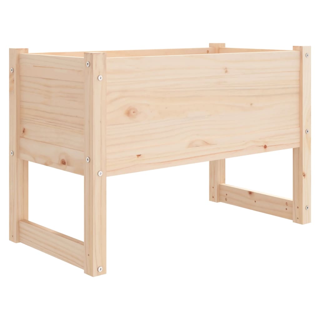 Vidaxx Pflanzgefäß 78x40x52 cm aus massivem Kiefernholz