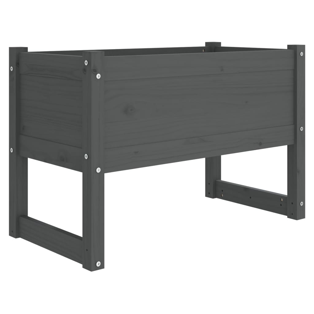 VIDAXL -Planungsbox 78x40x52 cm Festkiefergrau