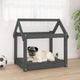 Vidaxl Hundekorb 71x55x70 cm Festkiefergrau
