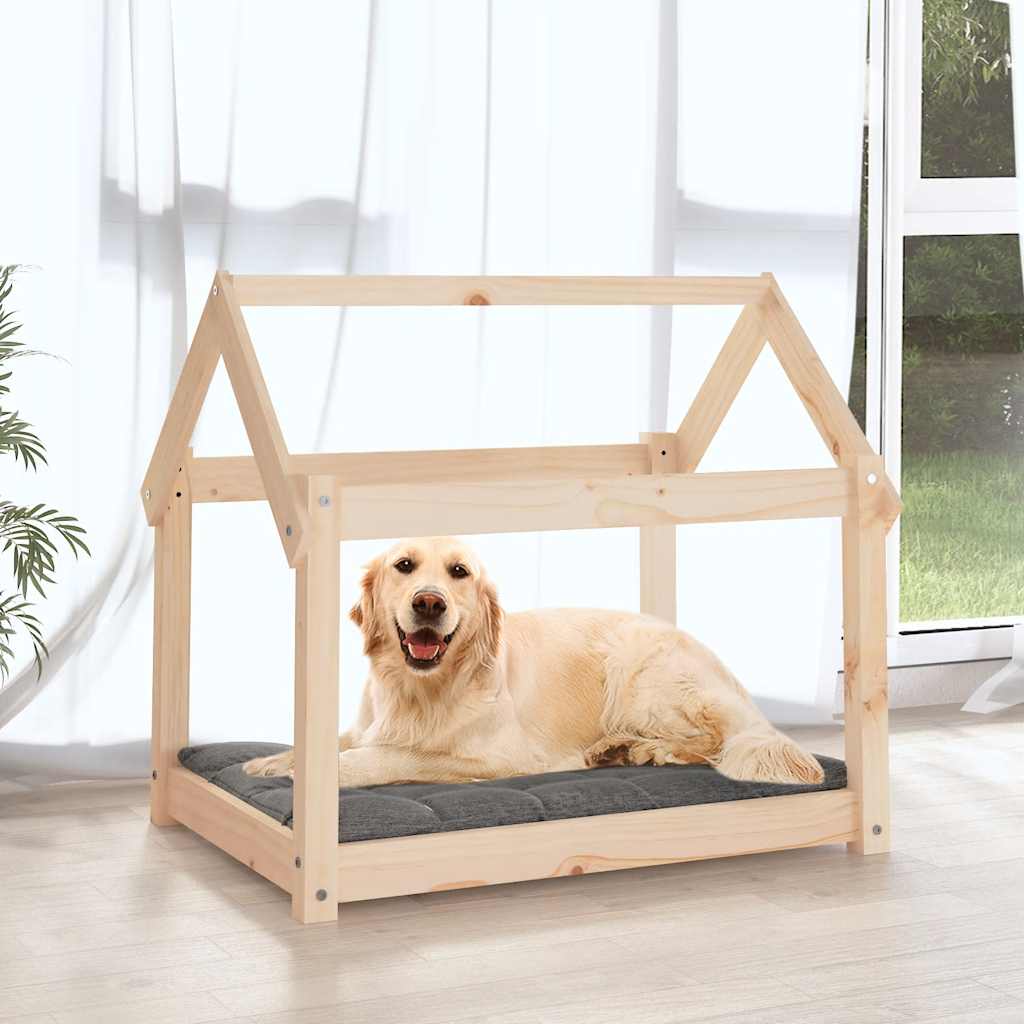 Vidaxl Hundekorb 81x60x70 cm Festkiefer