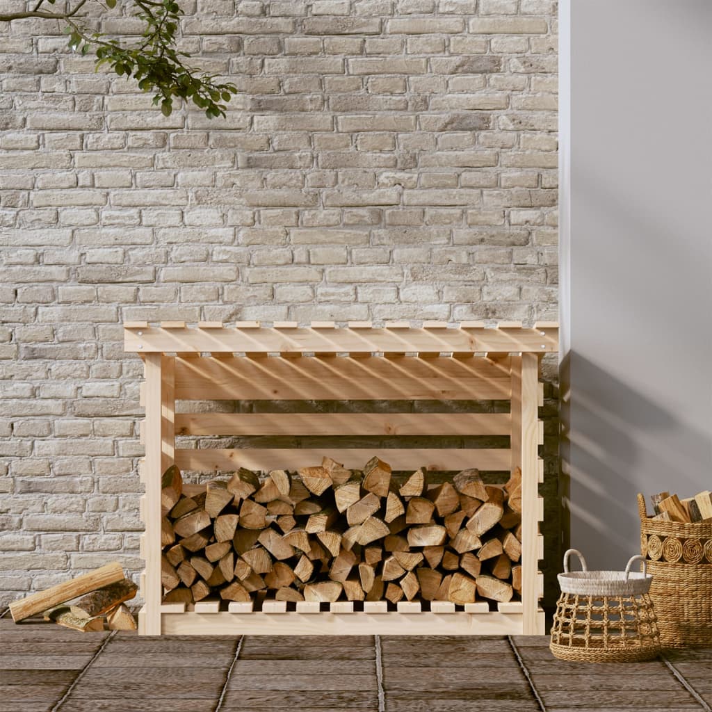 Vidaxl -Kamin Trek 108x73x79 cm Festkiefer