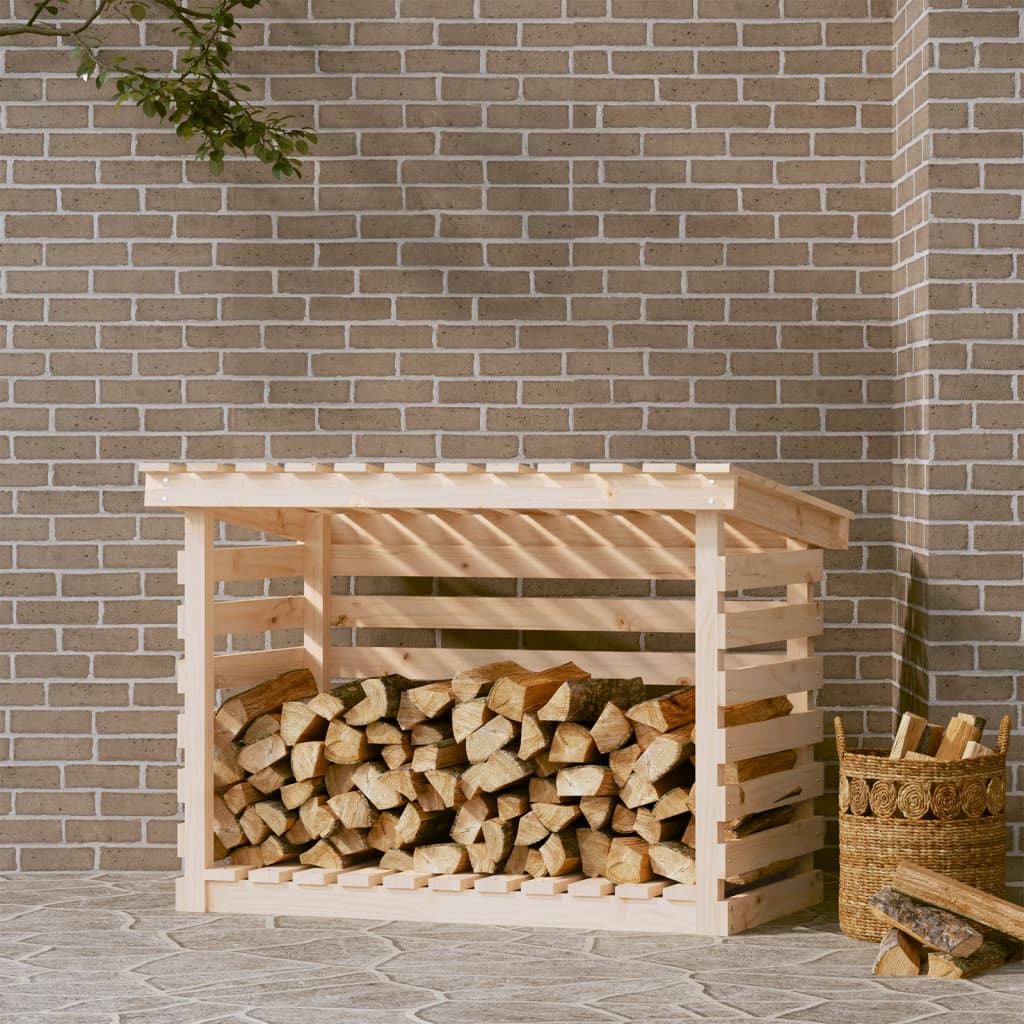 Vidaxl -Kamin Trek 108x73x79 cm Festkiefer