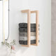 Vidaxx Handtuchhalter 23x18x60 cm massives Kiefernholz
