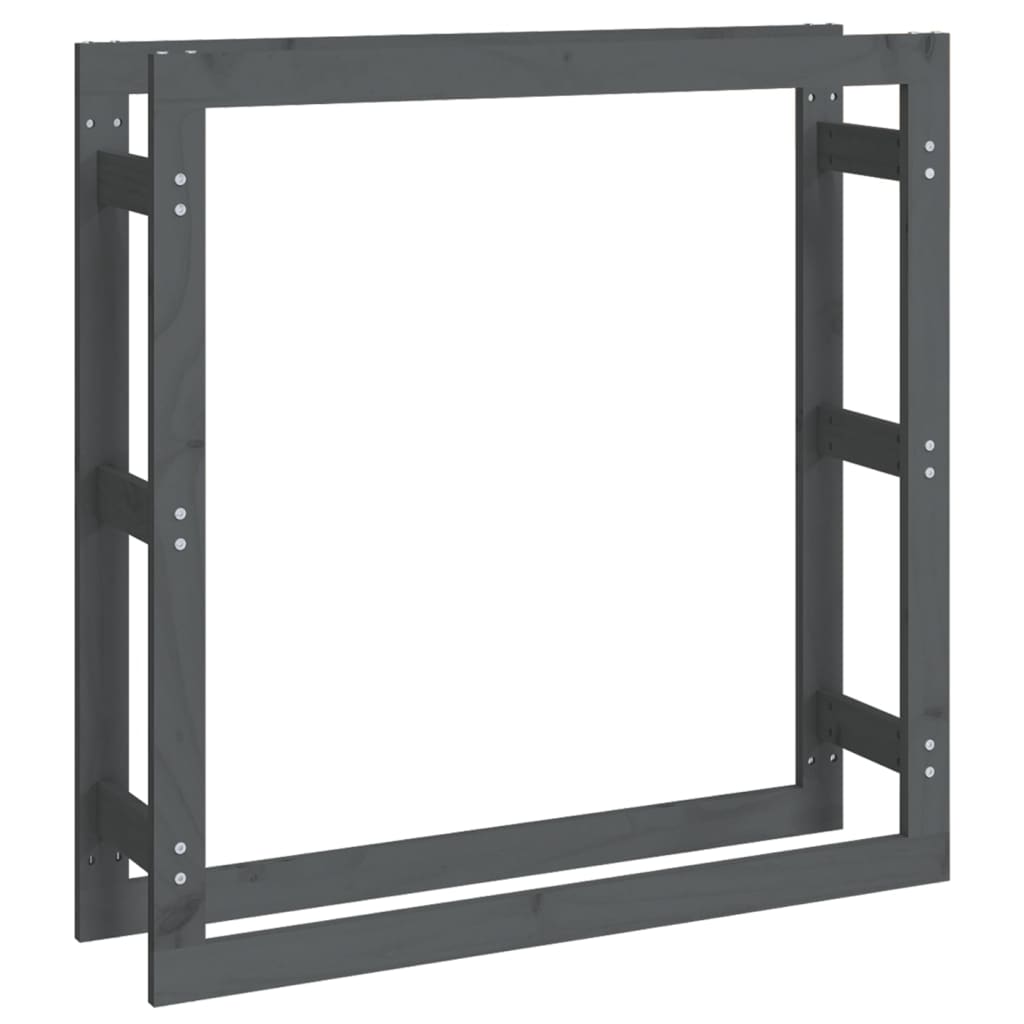 Vidaxl -Kamin 100x25x100 cm Festkieferngrau