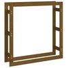 VIDAXL -Kamin 100x25x100 cm Festkiefer Honigbraun