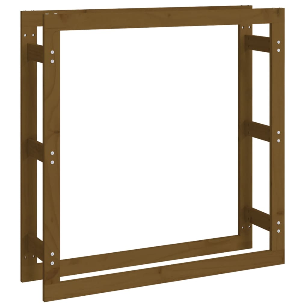 VIDAXL -Kamin 100x25x100 cm Festkiefer Honigbraun