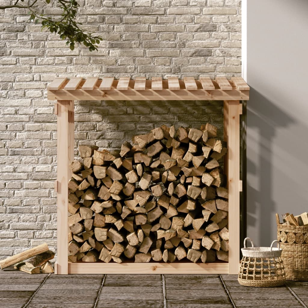 Vidaxl -Kamin Trek 108x64.5x109 cm Festkiefer