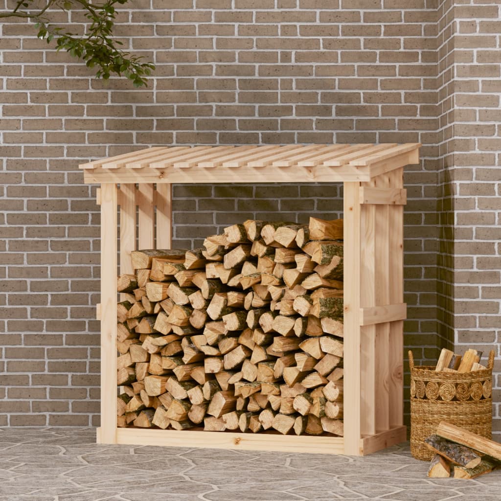 Vidaxl -Kamin Trek 108x64.5x109 cm Festkiefer
