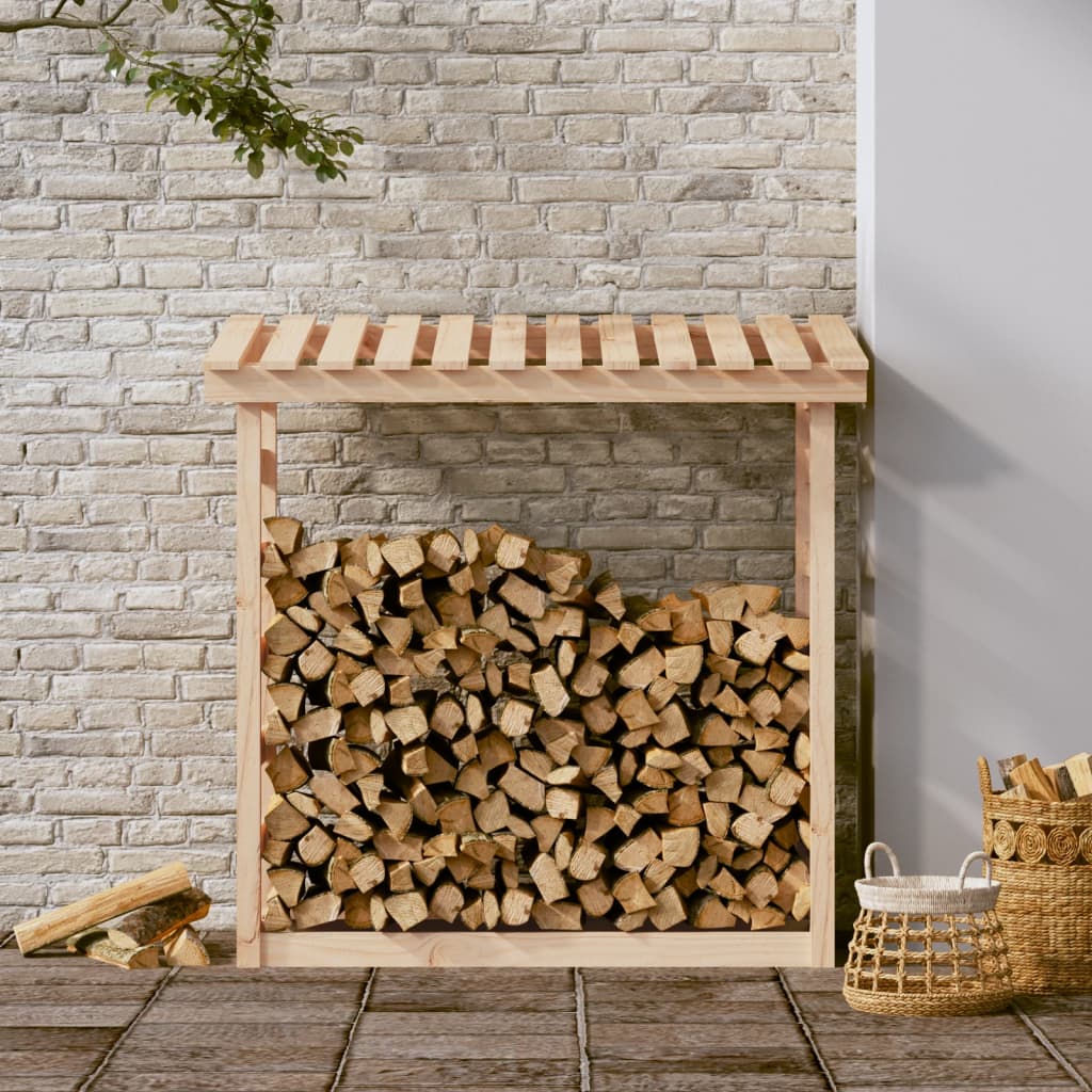 Vidaxl -Kamin Trek 108x64.5x110 cm Festkiefer