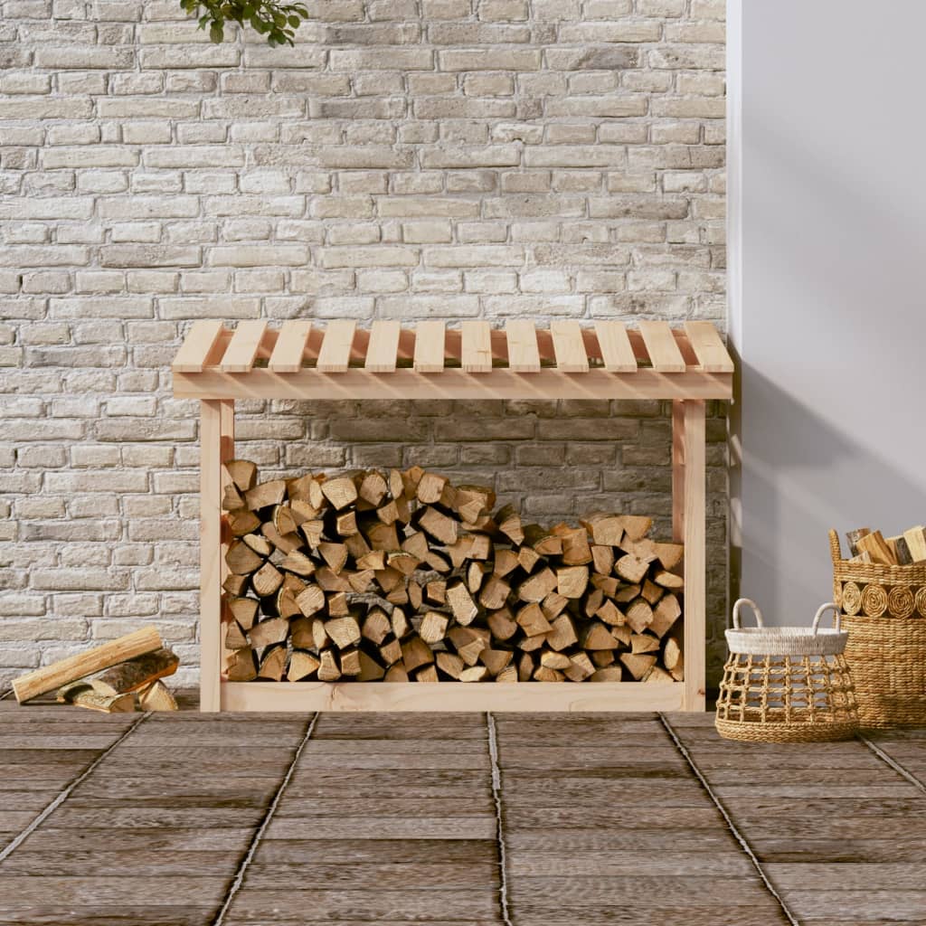 Vidaxl -Kamin Trek 108x64.5x78 cm Festkiefer