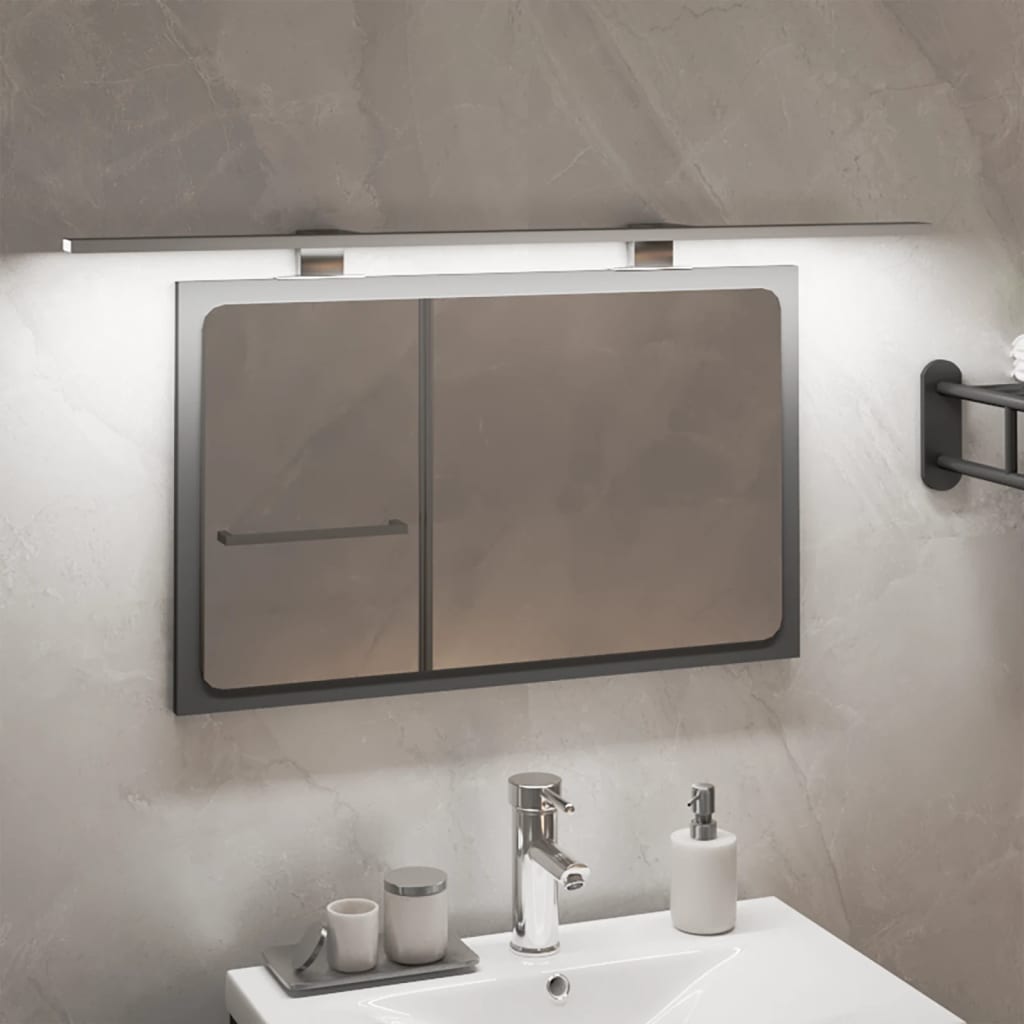 Vidaxl Spiegellampe LED 13W 80 cm 6000k kalt weiß