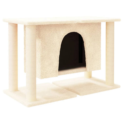 Vidaxl -Katzenmöbel mit Sisal -Kratzerposten 50 cm Creme -Colored
