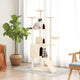 Vidaxl -Katzenmöbel mit Sisal -Kratzerposten 175 cm cremefarben -gelöscht