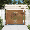 Vidaxl Poort 105x80 cm Baumdesign Cortenstaal
