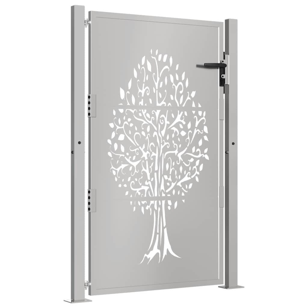 Vidaxl Poort 105x130 cm Baumdesign Cortenstaal