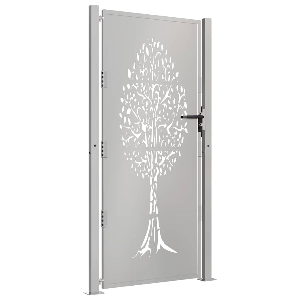 Vidaxl Poort 105x180 cm Baumdesign Cortenstaal