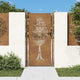 Vidaxl Poort 105x180 cm Baumdesign Cortenstaal