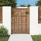 VIDAXL -Anschluss mit Bamboo -Design 105x130 cm Corten Stahl