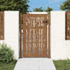 VIDAXL -Anschluss mit Bamboo -Design 105x155 cm Corten Stahl