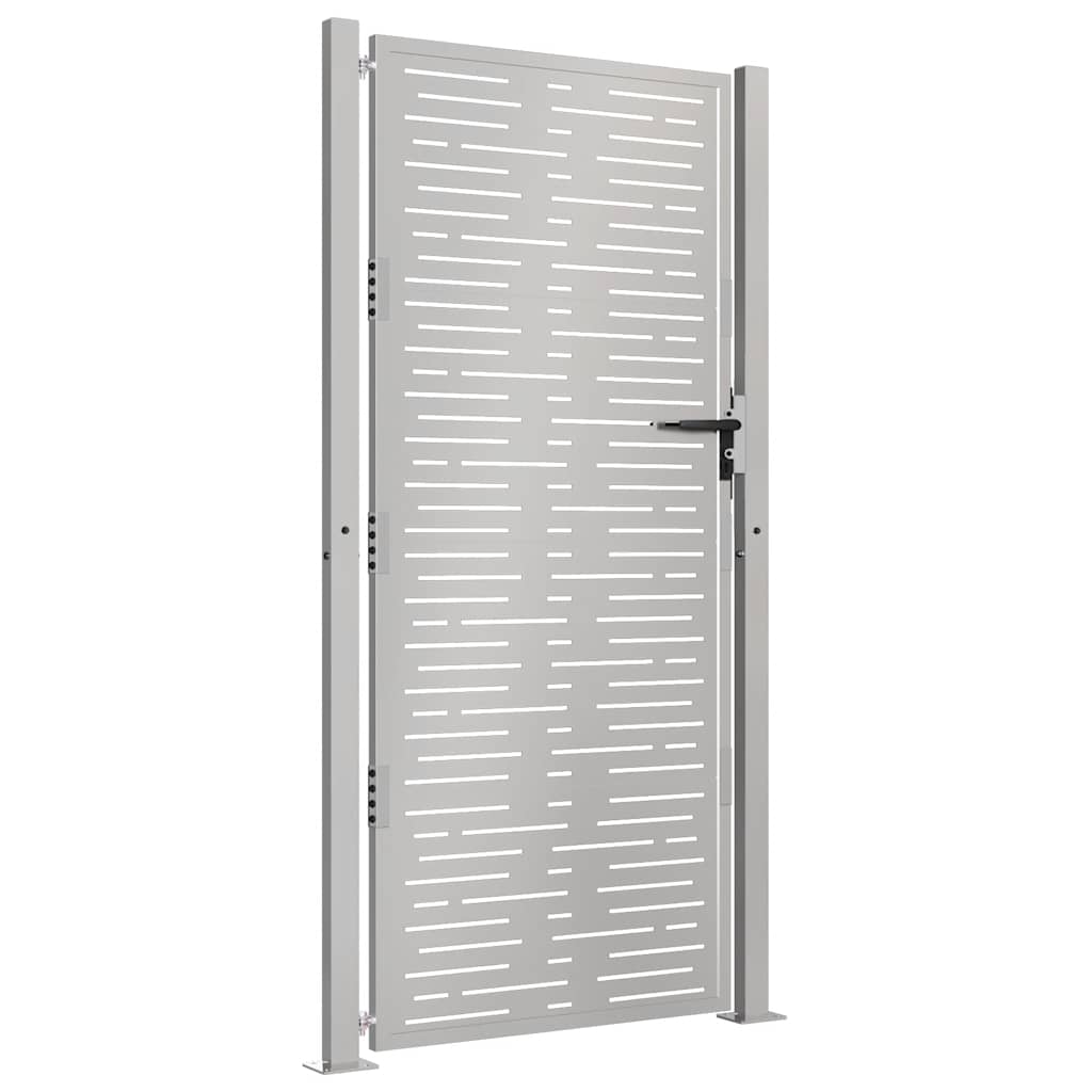 Vidaxl Poort 105x180 cm Quadrat Corten Stahl