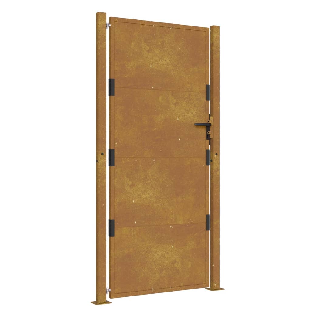 Vidaxl -Port 105x180 cm Cortenstahl