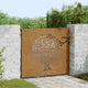 Vidaxl Poort 85x100 cm Baumdesign Cortenstaal