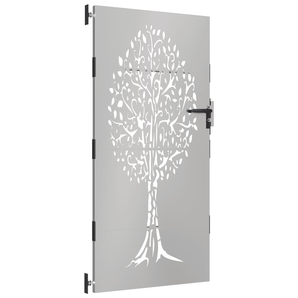 Vidaxl Poort 85x175 cm Baumdesign Cortenstaal
