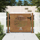 Vidaxl Poort 105x80 cm Baumdesign Cortenstaal