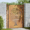 Vidaxl Poort 105x155 cm Baumdesign Cortenstaal