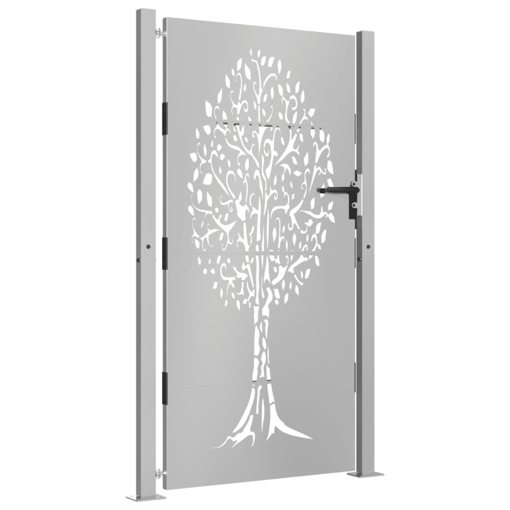 Vidaxl Poort 105x180 cm Baumdesign Cortenstaal