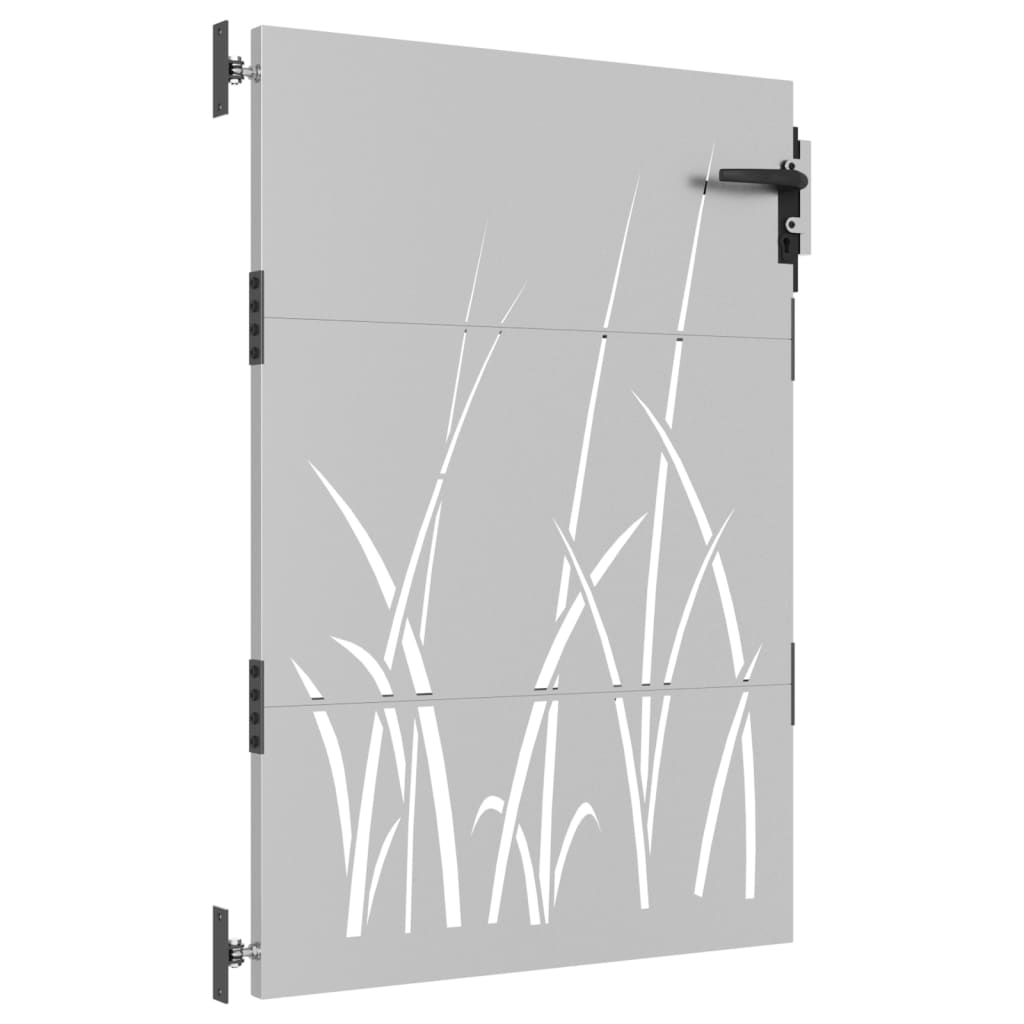 Vidaxl Poort 85x150 cm Grasdesign Cortenstaal
