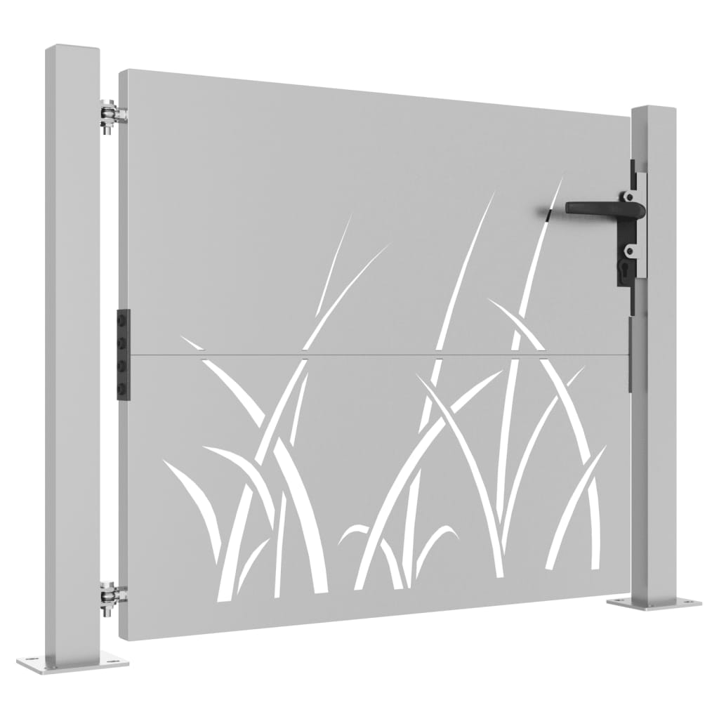 Vidaxl Port 105x80 cm Grasdesign Cortenstaal