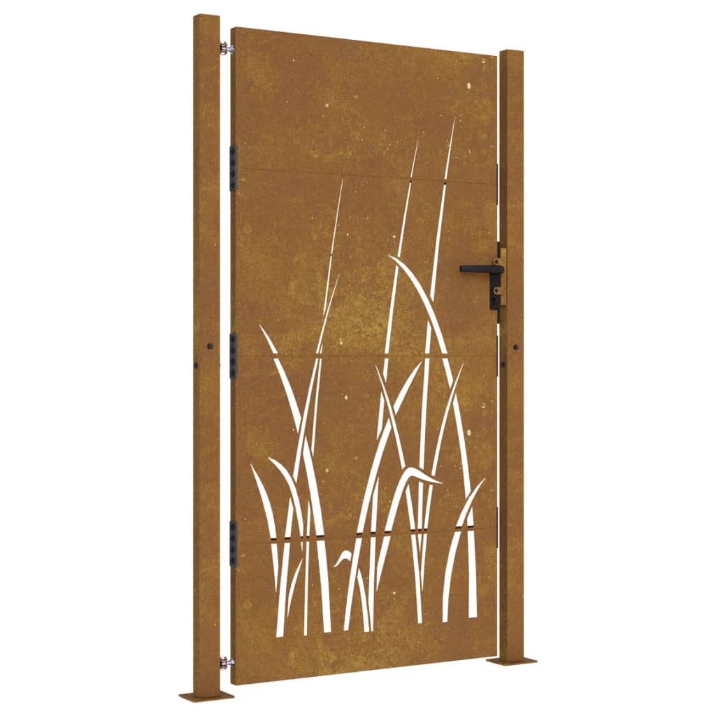 Vidaxl Port 105x180 cm Grasdesign Cortenstaal