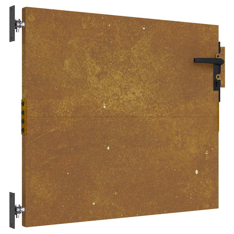 Vidaxxl-Tor 85x125 cm Cortenstahl