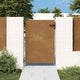 Vidaxxl-Tor 85x125 cm Cortenstahl
