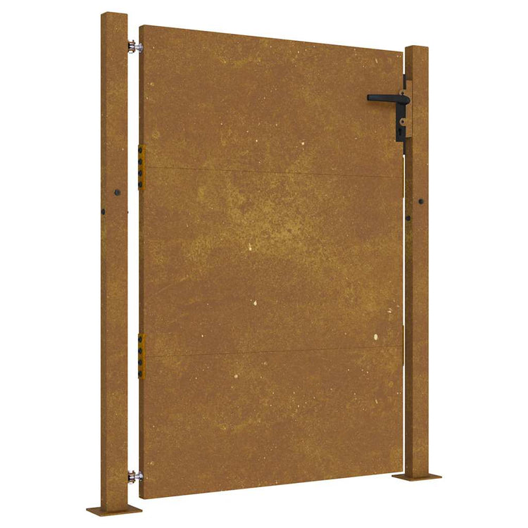 Vidaxxl-Tor 100x125 cm Cortenstahl