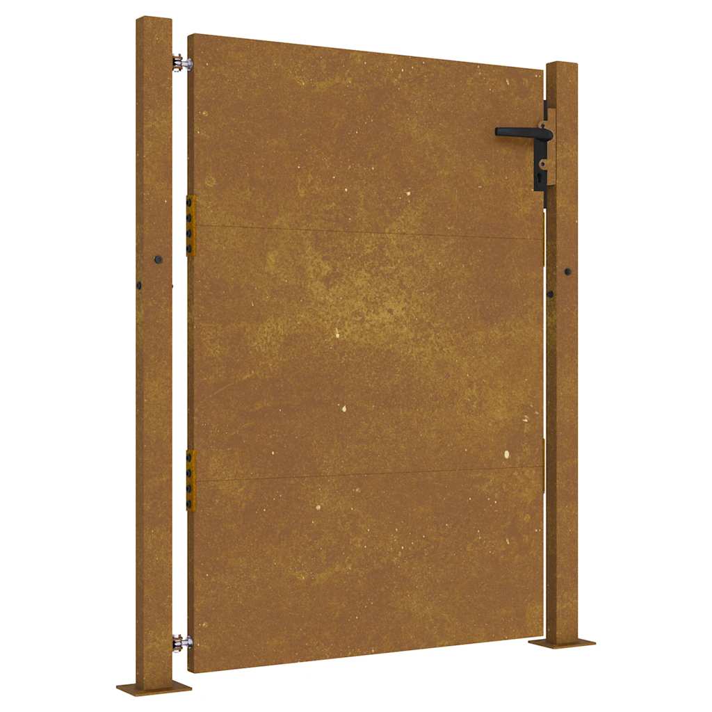 VIDAXL -Anschluss 105x155 cm Corten Stahl