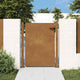 VIDAXL -Anschluss 105x155 cm Corten Stahl