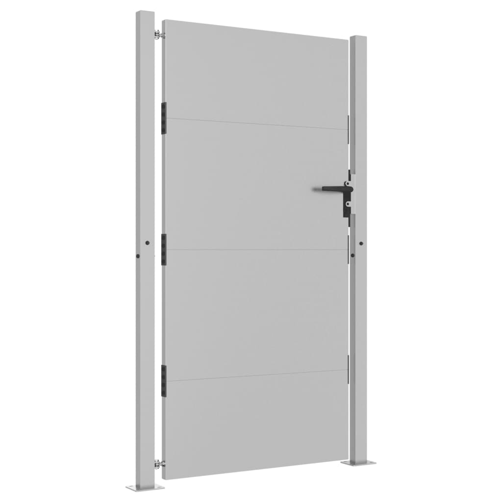 VIDAXL -Port 105x205 cm Cortenstahl