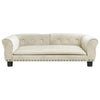 Vidaxl Hundekorb 95x55 x 30 cm Samtcreme farbig