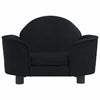 Vidaxl Hundekorb 66x40x45 cm Samt Schwarz