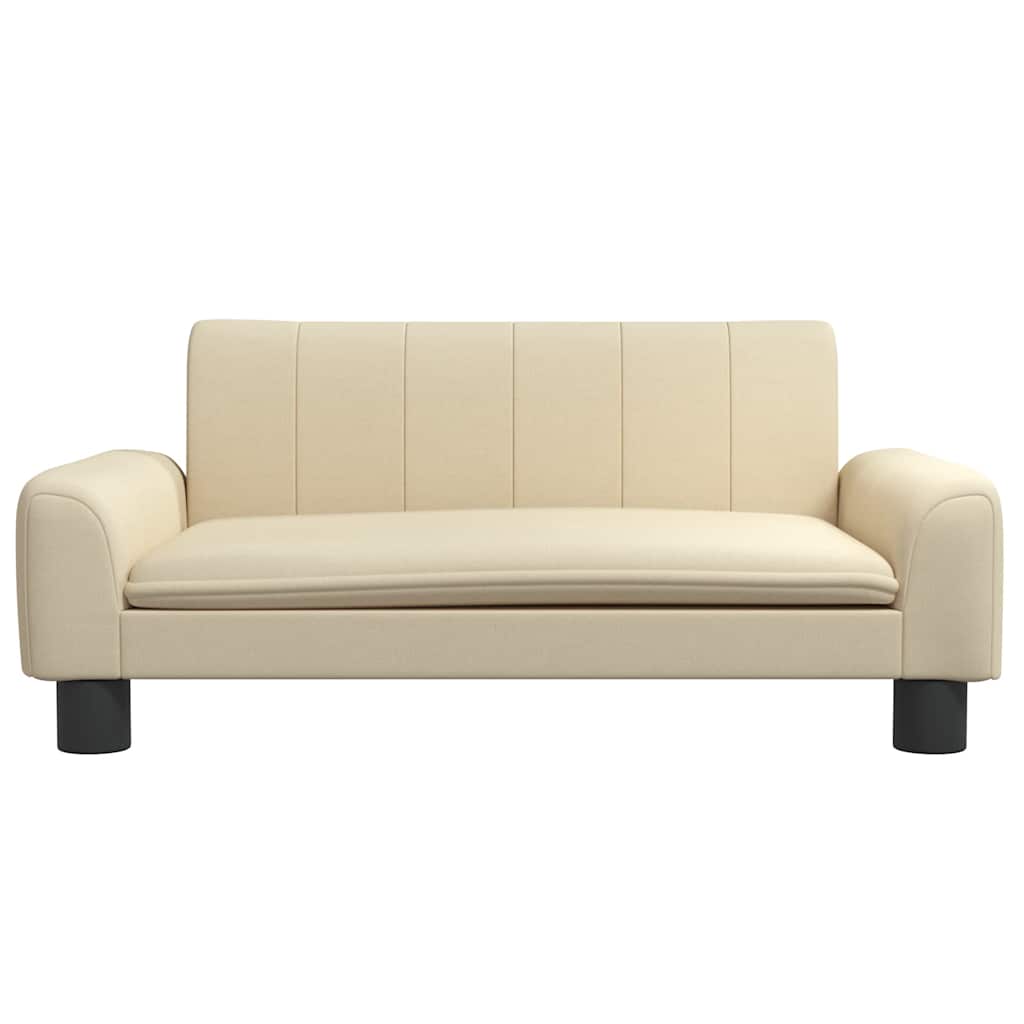 Vidaxl Hundekorb 70x45x30 cm Stoffcreme -Colored