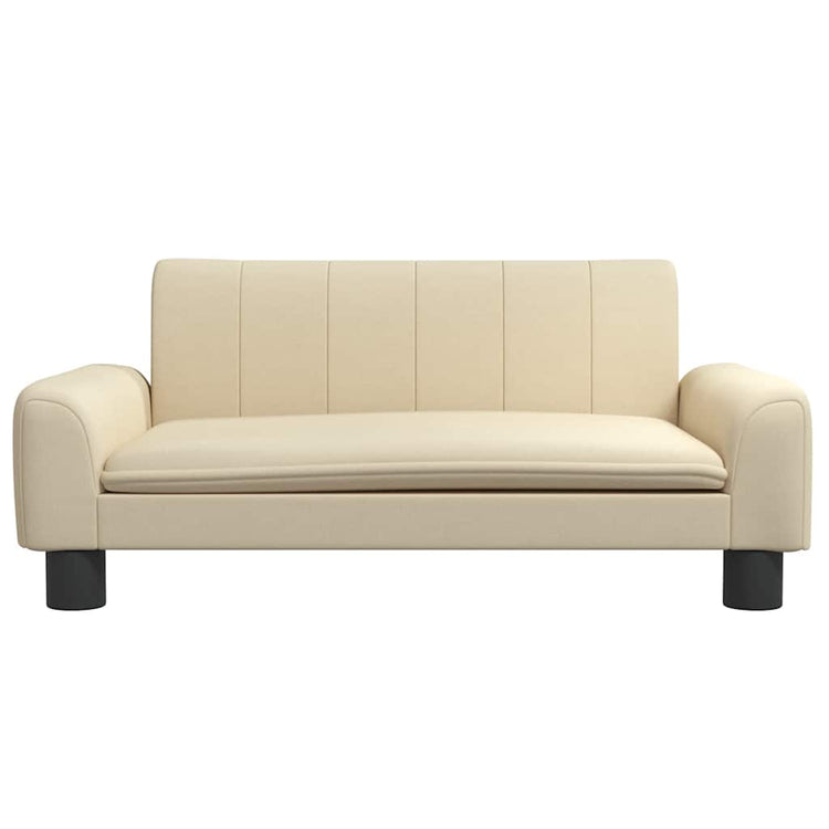Vidaxl Hundekorb 70x45x30 cm Stoffcreme -Colored
