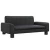 Vidaxl Hundekorb 70x45x30 cm künstliches Leder schwarz